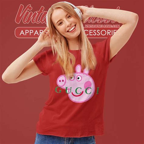 gucci silk shirt replica|peppa pig Gucci shirt real.